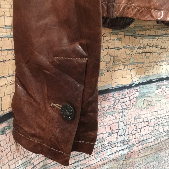 Z BRAND BURNT BROWN JACKET SIZE L - Picture 12 of 16